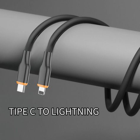 Set 4 Cables Tipo C To Lightning Carga Rapida Telefono Lau-7