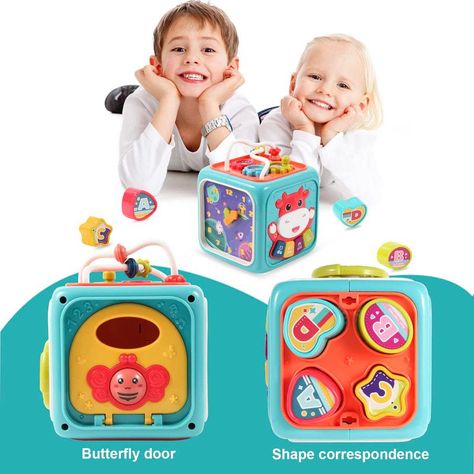 Juguete Cubo Estimulacion Musical Educativo Niños Bebes Lau-0