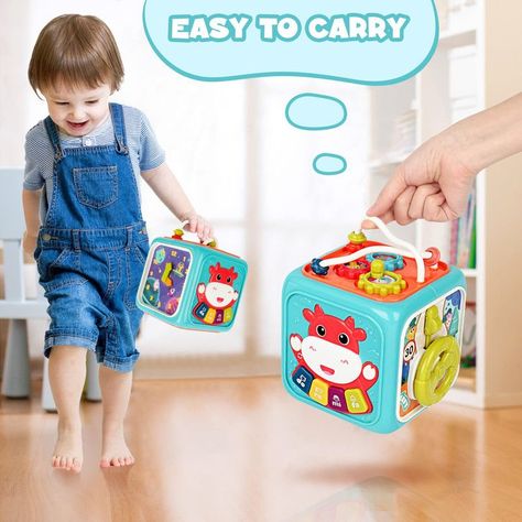 Juguete Cubo Estimulacion Musical Educativo Niños Bebes Lau-1