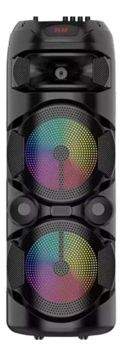 PARLANTE INALAMBRICA BLUETOOTH LED+MICROFONO PORTATIL LAU-1