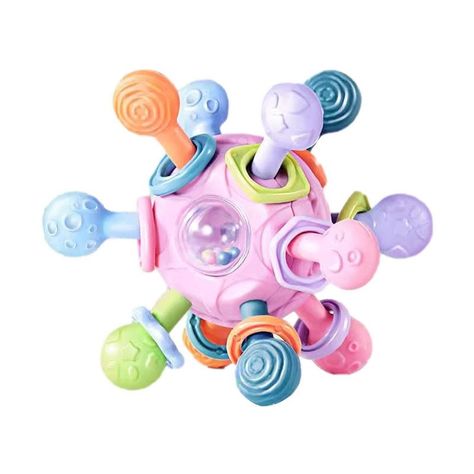 Set 2 Mordedor Juguete Estimulacion Pelota Bebes Lau-1