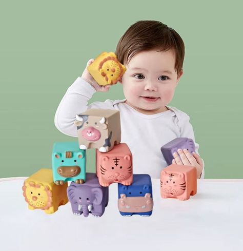 Juguetes Puzzles Bloques Silicona Educativos Niños Lau-1
