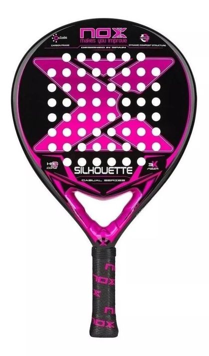 Pala Padel Nox Silhouette 6 Casual Series-0