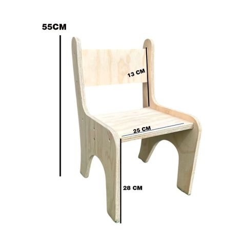 Juego de Mesa y Sillas Montessori Para Niños-3