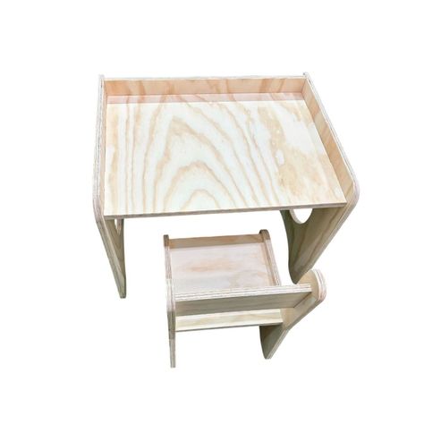 Juego de Mesa y Silla Montessori Para Niños-3