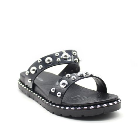 Sandalia Negra Mujer C5851 Gotta-2