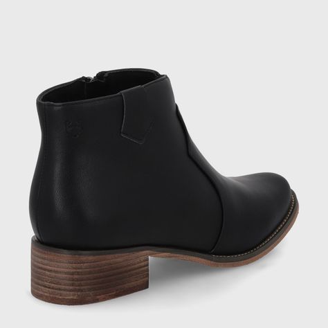 Botin Taco Negro Mujer 13556 Gotta-4