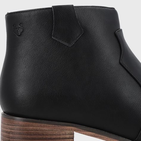 Botin Taco Negro Mujer 13556 Gotta-5