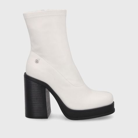 Botín Blanco Invierno Mujer 33781 Gotta-0