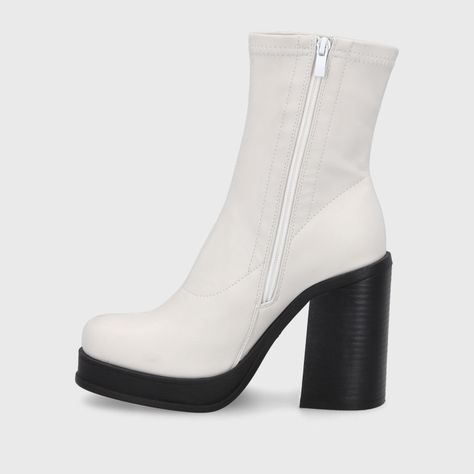 Botín Blanco Invierno Mujer 33781 Gotta-3