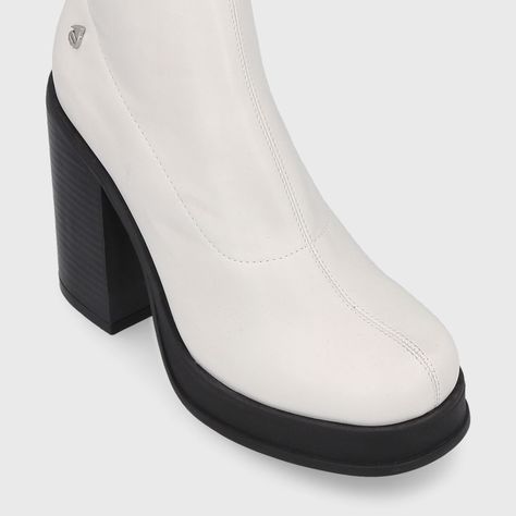 Botín Blanco Invierno Mujer 33781 Gotta-5