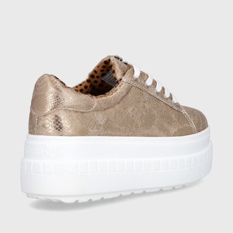 Zapatilla Dorada Mujer 13261 Gotta-4
