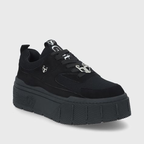 Zapatilla Negra  Mujer 43052 Gotta-1