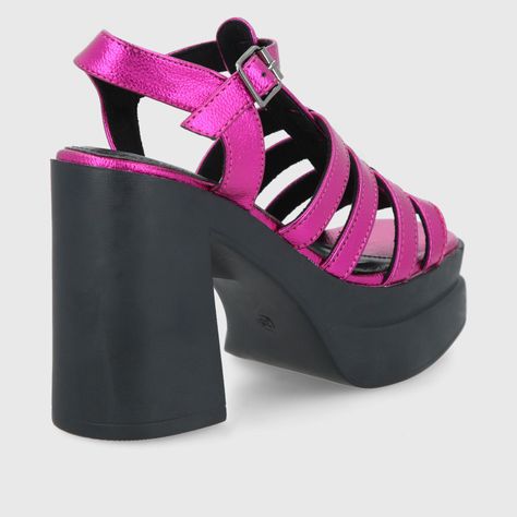Sandalia Fucsia Mujer 45951 Gotta-4