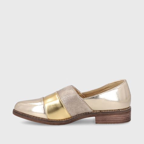 Zapato Dorado Mujer 17562 Gotta-3
