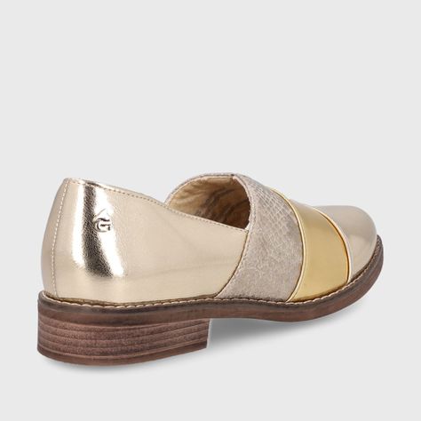 Zapato Dorado Mujer 17562 Gotta-4