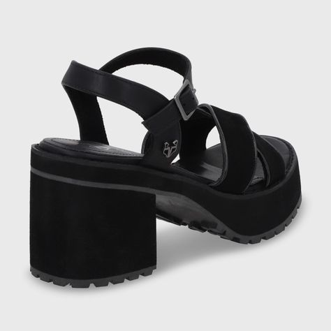 Sandalia Plataforma Negra Mujer 25796 Gotta-4