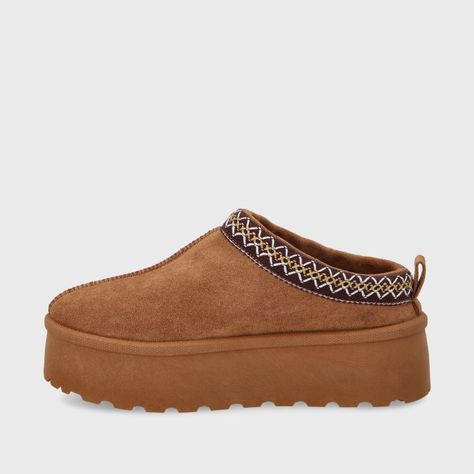 Pantufla Plataforma Camel Mujer 48112 Gotta-3