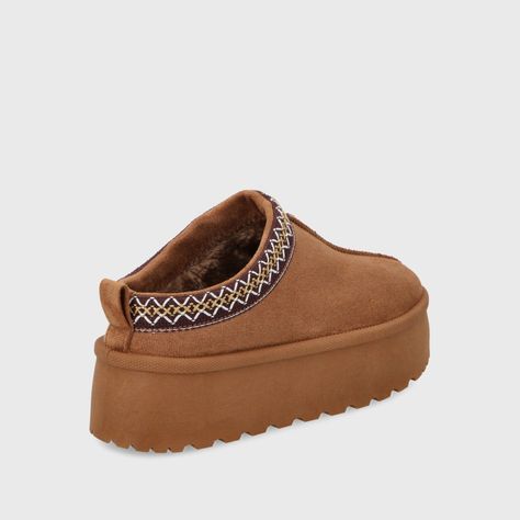 Pantufla Plataforma Camel Mujer 48112 Gotta-4