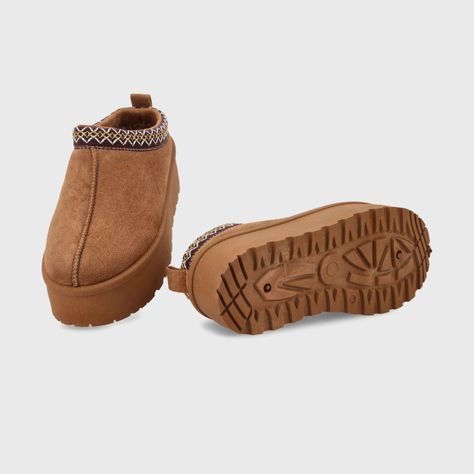 Pantufla Plataforma Camel Mujer 48112 Gotta-6