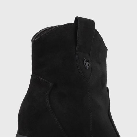 Botin Taco Negra Mujer 53780 Gotta-5