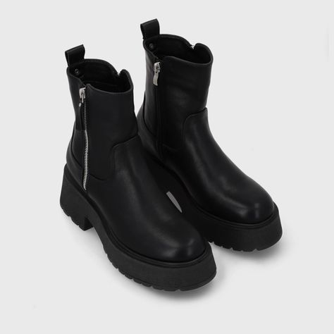 Botin Taco Negro Mujer 55270 Gotta-2