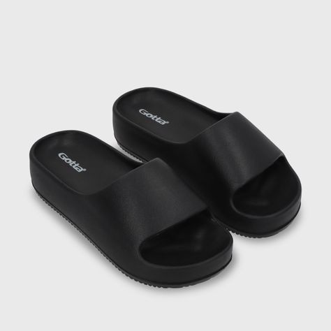 Sandalia Plataforma Negra Mujer 52070 Gotta-2
