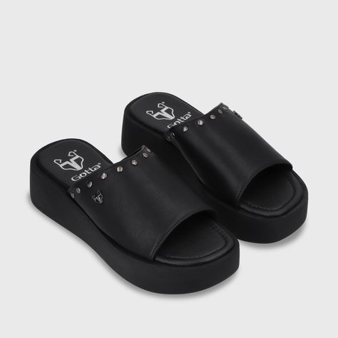 Sandalia Plataforma Negro Mujer 53730 Gotta-2