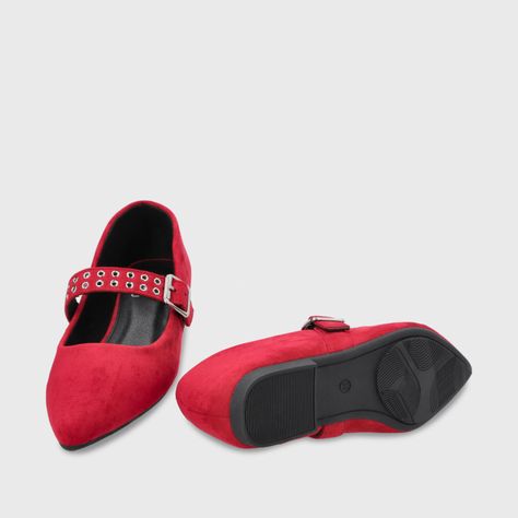 Ballerina Roja Mujer 54011 Gotta-6