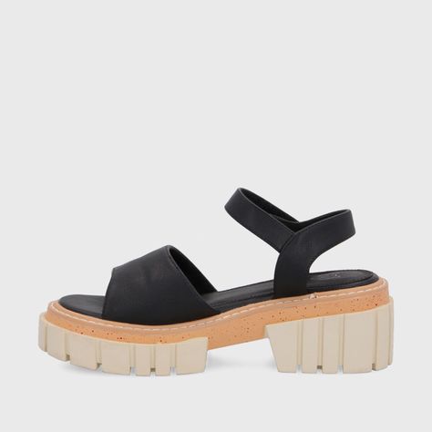 Sandalia Plataforma Negra Mujer 35161 Gotta-3