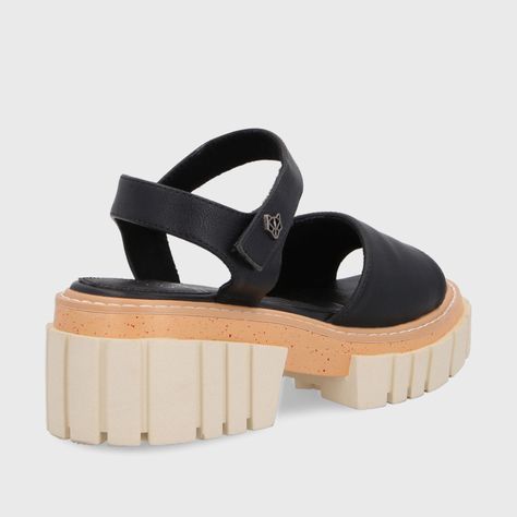 Sandalia Plataforma Negra Mujer 35161 Gotta-4