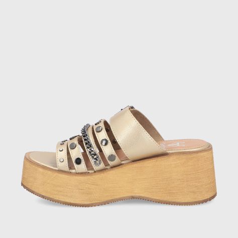 Sandalia Dorada Mujer 45841 Gotta-3