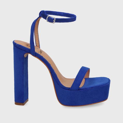 Sandalia Taco Azul Mujer 35101 Gotta-0
