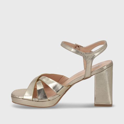 Sandalia Taco Cobre Mujer 45902 Gotta-3