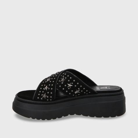 Sandalia Plataforma Negro Mujer 55921 Gotta-3