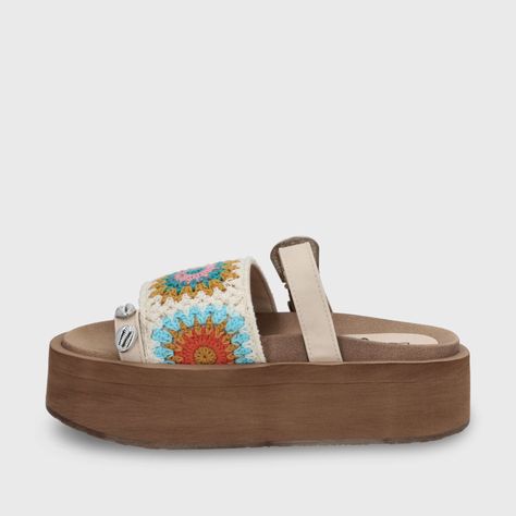 Sandalia Plataforma Multicolor Mujer 55942 Gotta-3