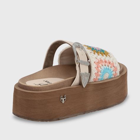 Sandalia Plataforma Multicolor Mujer 55942 Gotta-4