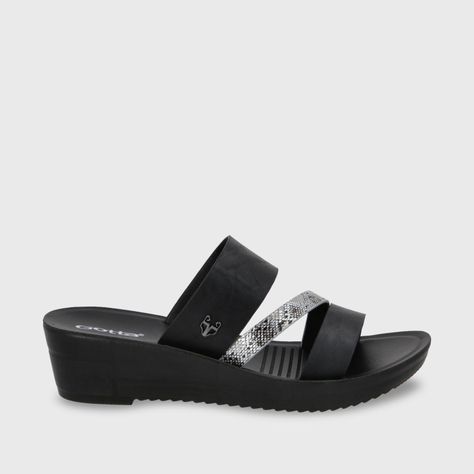Sandalia Plataforma Negro Mujer 13221 Gotta-0