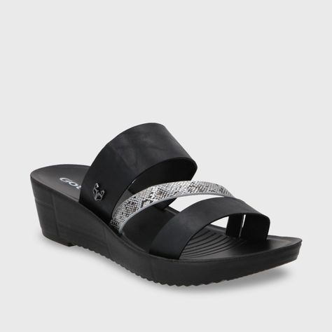 Sandalia Plataforma Negro Mujer 13221 Gotta-1