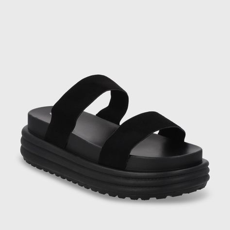 Sandalia Plataforma Negra Mujer 42021 Gotta-1