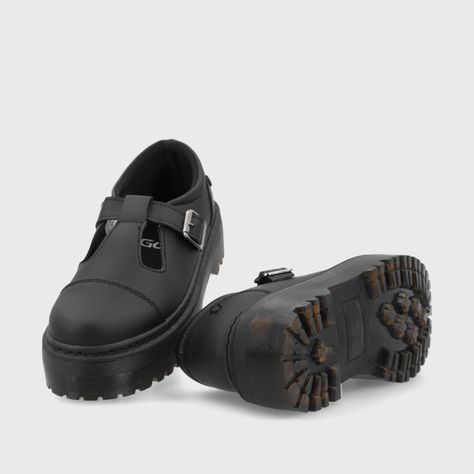 Zapato Negro Mujer C5919 Gotta-6