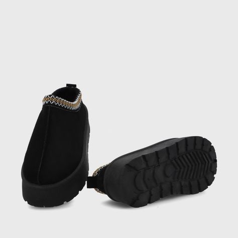 Pantufla Plataforma Negra Mujer 48112 Gotta-6