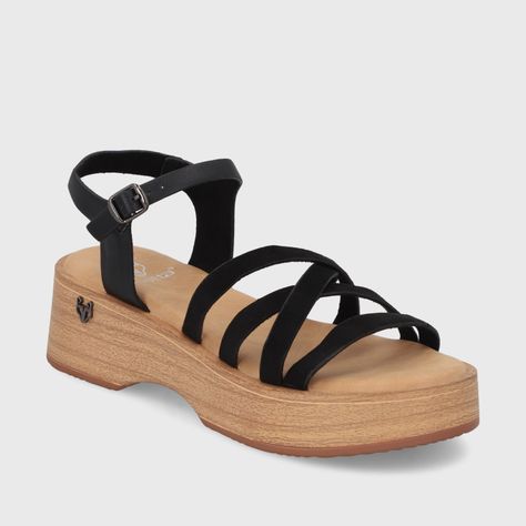 Sandalia Negra Mujer 45892 Gotta-1