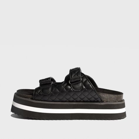 Sandalia Plataforma Negra Mujer 15262 Gotta-3