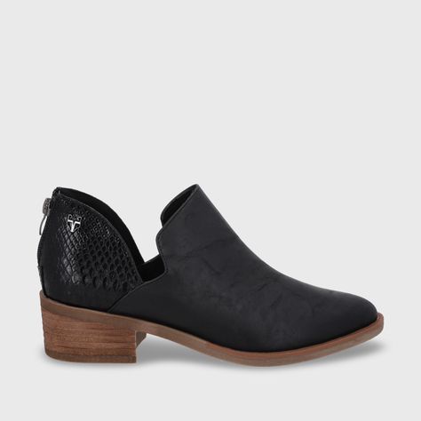 zapato Taco Negro Mujer 43108 Gotta-0