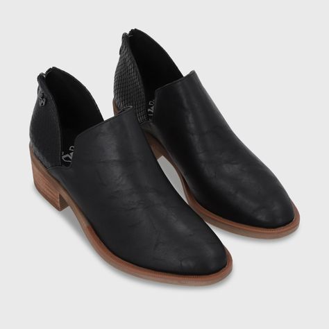 zapato Taco Negro Mujer 43108 Gotta-2