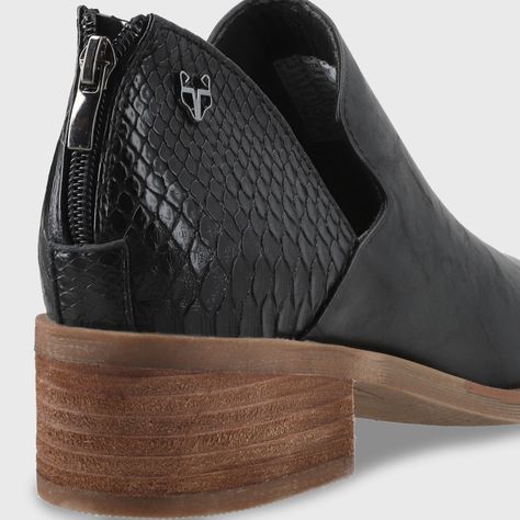 zapato Taco Negro Mujer 43108 Gotta-5