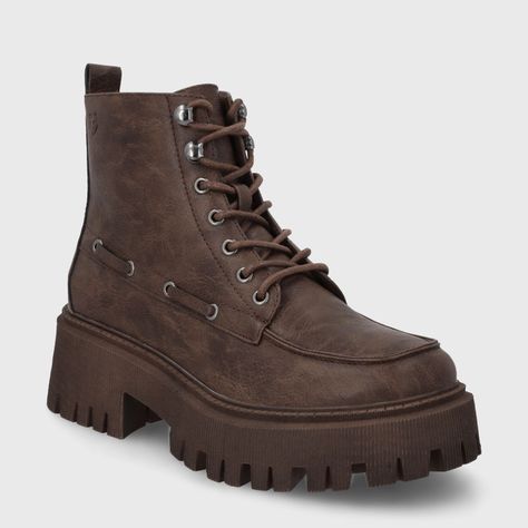 Botin Plataforma Café Mujer 23507 Gotta-1