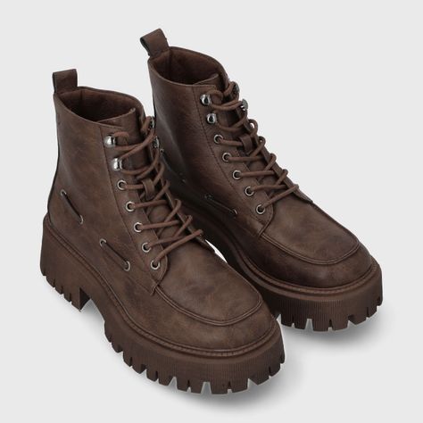 Botin Plataforma Café Mujer 23507 Gotta-2