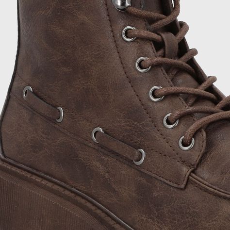 Botin Plataforma Café Mujer 23507 Gotta-5